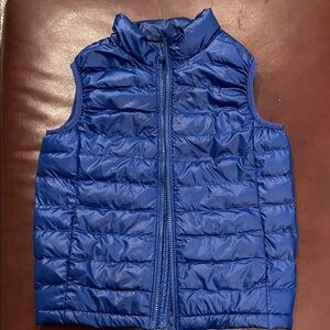 Primary Blue Kids Puffer Vest